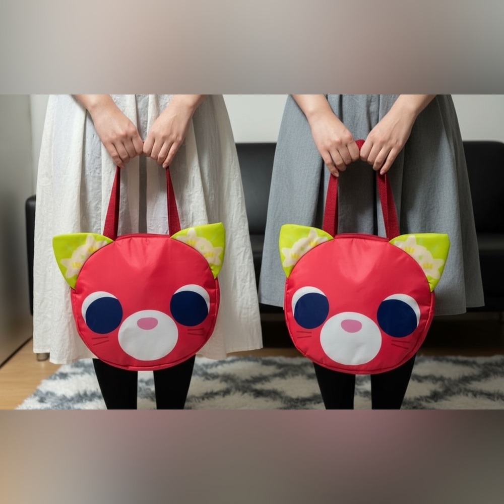 002 BOGO: buy 1 get 1 cat lunch bag